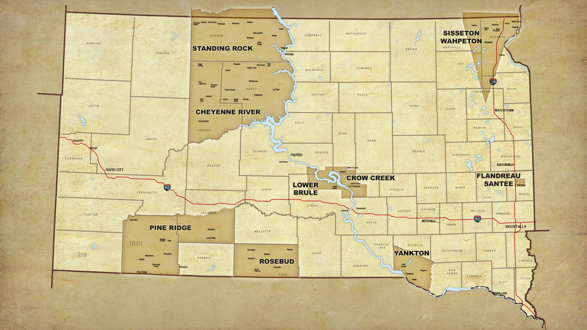 South Dakota Tribal Lands Aktá Lakota Museum & Cultural Center